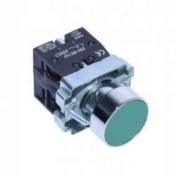 Buton Motor Push BA35 Verde Buton Motor Push BA35 Verde