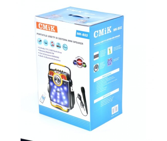 Boxa cu Bluetooth, USB, Card TF, FM Radio MK-B22