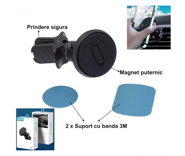 Suport Auto de Telefon cu Magnet B075