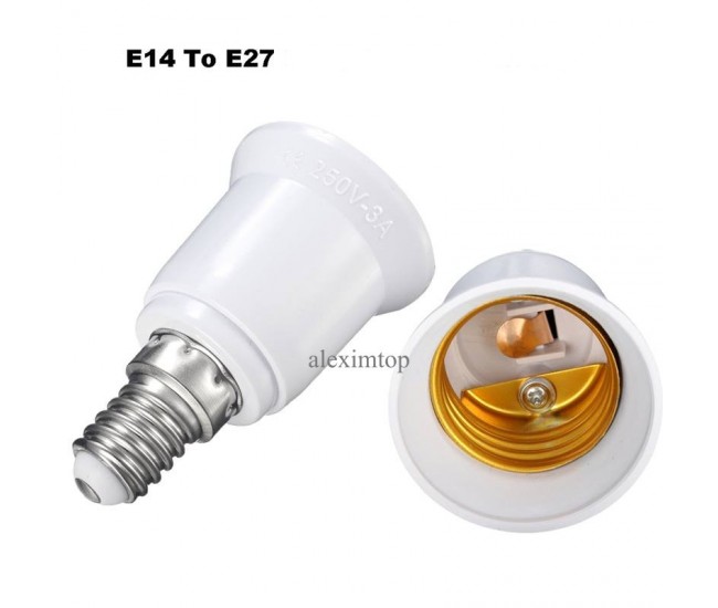 Adaptor Dulie E14-E27