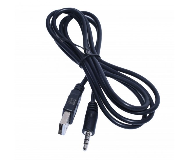 Cablu Jack 3,5mm Tata la Usb Tata/1,5m