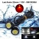 Led Auto 23mm / 12V - 9W / ROSU, 2 Buc/Set