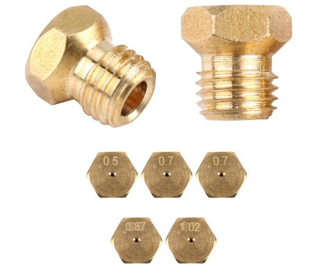 Duze Aragaz, Filet M6 cu Pas Rar - Ø 1,00 mm , 50buc/set