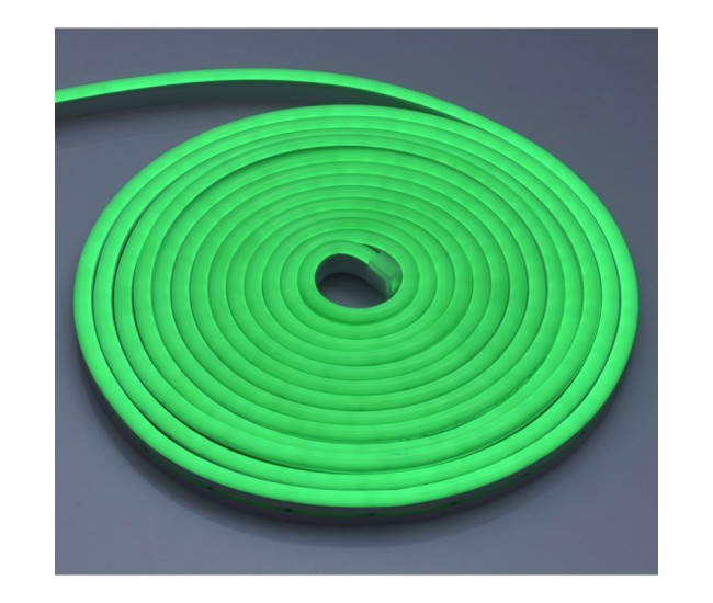 Banda Led Flexibil 12V, Lumina Verde 5m