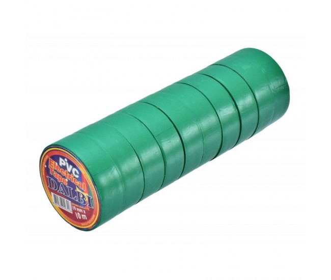 Banda Izolier Verde 19mm x 10m - Set/10buc