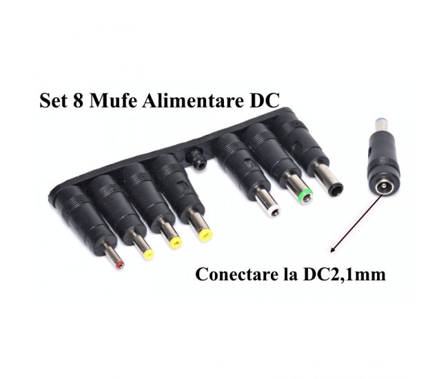 Set 8 Mufe Alimentare DC