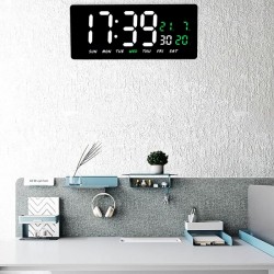 Ceas cu Led Alb-Verde JH-3604 / Alarma, Calendar, Temperatura Ceas cu Led Alb-Verde JH-3604 / Alarma, Calendar, Temperatura
