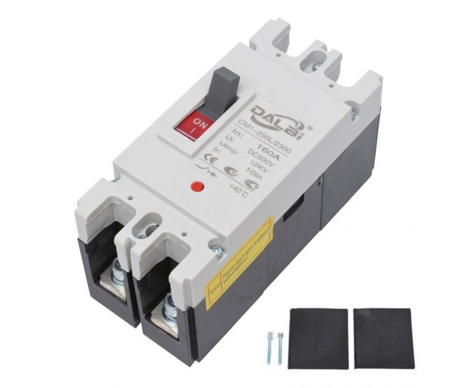 Intrerupator de Circuit Solar MCCB 2P-160A / 500V DC