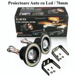 Proiector Auto cu Led 10W/76mm/3200Lm Proiector Auto cu Led 10W/76mm/3200Lm