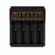 Incarcator Universal pentru Acumulatori Li-ion 4 Sloturi 18650 USB Type-C DALBI