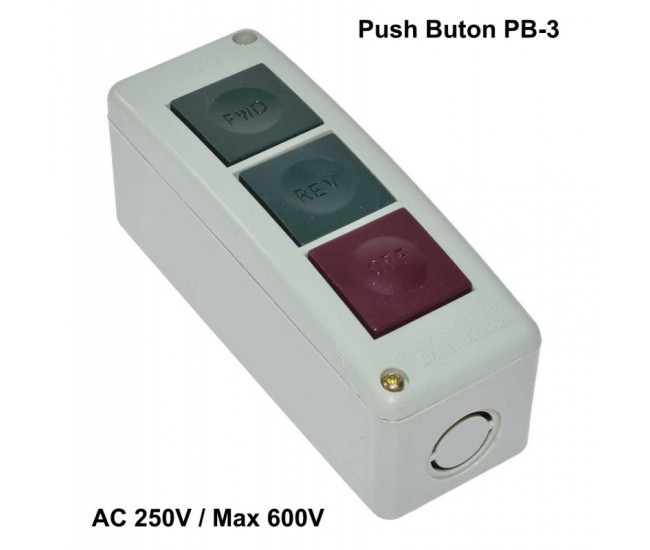 Intrerupator Push Buton PB-3