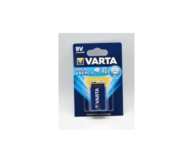 Baterie Alkalina Varta High-Energy 9V