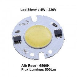 Led Cob 35mm, Putere 4W - 220V Led Cob 35mm, Putere 4W - 220V