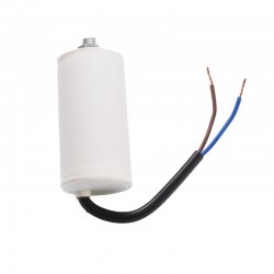 Condensator Motor cu Surub si Fire - 40uf/450V Condensator Motor cu Surub si Fire - 40uf/450V