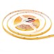 Banda Cob Led 24V - 8mm / 320led/ml - 11W/ml, Galben - Interior IP20 - 5m/rol
