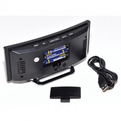 Ceas DT-6507 Oglinda tip LCD Led Alb Ceas DT-6507 Oglinda tip LCD Led Alb