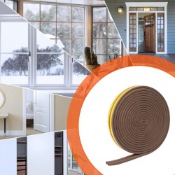 Garnitura Maro Autoadeziva de Etansare - Ferestre / Usi - 10m/Rol Garnitura Maro Autoadeziva de Etansare - Ferestre / Usi - 10m/Rol