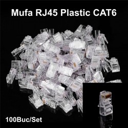 Mufa UTP Plastic CAT6 100b/set Mufa UTP Plastic CAT6 100b/set