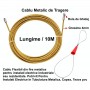 Fir Metalic de Tragere Cablu Electric 4mm x 10M
