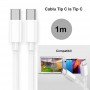 Cablu PD Fast Tip C la Tip C - 1m