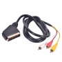 Cablu Scart 21 Pini-3 RCA/1,5m