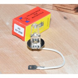 Bec Halogen tip H3 Putere 6V-25W Bec Halogen tip H3 Putere 6V-25W