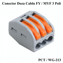 Conector Doza 3 Fire 4KV / 32A, PCT-213 Conector Doza 3 Fire 4KV / 32A, PCT-213