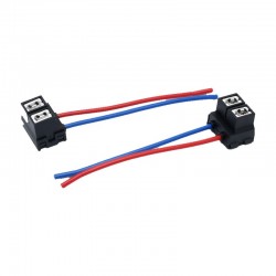 Set 2 Mufe H7 Ceramice pentru Becuri Auto cu Fire de 10 cm