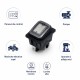 Intrerupator IRS KCD4 16A 250V cu Membrana Cauciuc si LED Alb DALBI