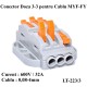 Conector Doza 3-3 pentru Cablu, LT-223/3