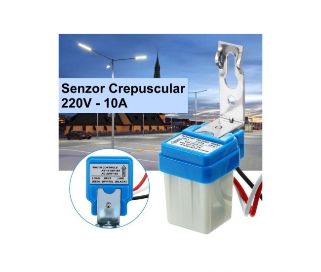 Senzor Crepuscular 220V/AS-10