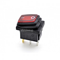 Intrerupator IRS Mic Rosu cu cauciuc 125/220V - 6/10A Intrerupator IRS Mic Rosu cu cauciuc 125/220V - 6/10A