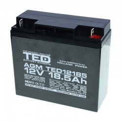 Acumulator Plumb - Acid 12V-18,5A TED Acumulator Plumb - Acid 12V-18,5A TED