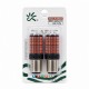 Set 2 Becuri Auto LED 1157 pentru Pozitie si Frana, Rosii, 12V, Soclu BAY15D