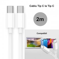 Cablu PD Fast Tip C la Tip C - 2m Cablu PD Fast Tip C la Tip C - 2m