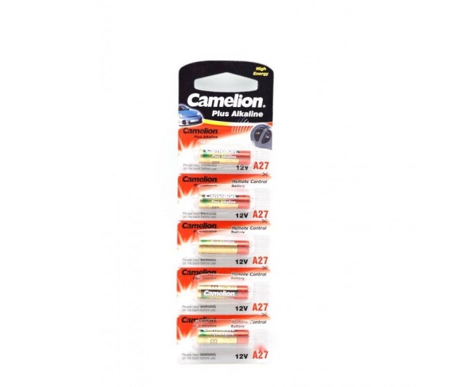 Baterie Alkalina Camelion-27A 12V, 5buc/set