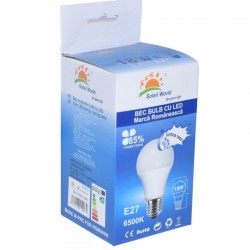 Bec Led 18W/7000K cu E27 Bec Led 18W/7000K cu E27