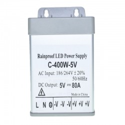 Sursa Alimentare de Exterior 5V-400W/80A Sursa Alimentare de Exterior 5V-400W/80A