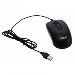 Mouse Optic cu USB 1200 DPI si Fir Mouse Optic cu USB 1200 DPI si Fir