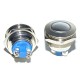 Intrerupator Push Metalic 22mm / 220V cu Revenire