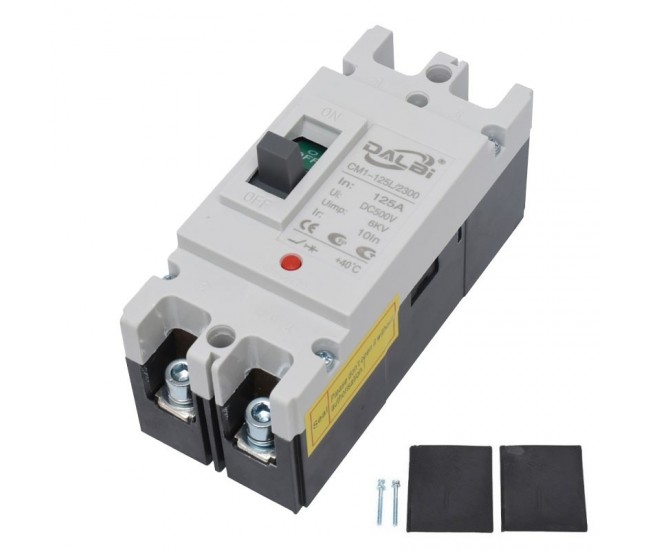 Intrerupator de Circuit Solar MCCB 2P-125A / 500V DC