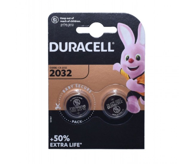 Baterie Duracell LI-ION 3V CR 2032 - 2Buc/Set