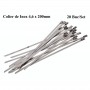 Colier de Inox 4,6 x 200mm, 20Buc/Set