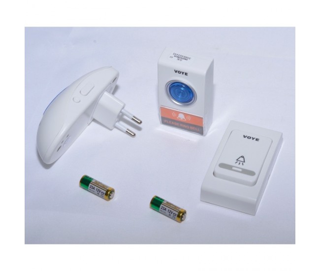 Sonerie Wireless 2 Butoane, 220V/150m VOYE