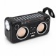 Boxă Portabilă Bluetooth 6W cu 2 Panouri Solare, Radio FM SZ-L20 MINI