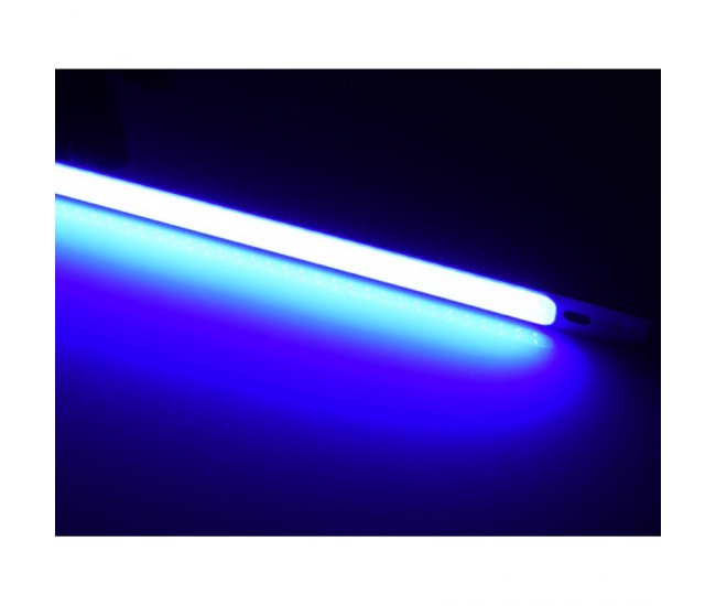 Bara Led Cob 200x10mm Albastru