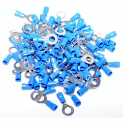 Papuc Electric Izolat Albastru tip Inel ø 6mm ,100B/Set Papuc Electric Izolat Albastru tip Inel ø 6mm ,100B/Set