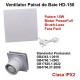 Ventilator Patrat de Baie HD150 - 15W / Motor fara Perii