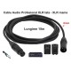 Cablu Audio XLR Tata-XLR Mama Prof - 6mm / 15m