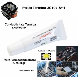 Pasta Termoconductoare JC100-SY20 / Alba 20gr Pasta Termoconductoare JC100-SY20 / Alba 20gr